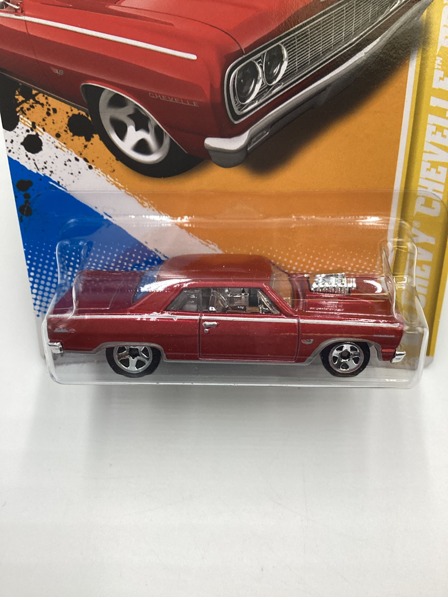 2012 Hot Wheels New Models #2 64 Chevelle SS Red 6F