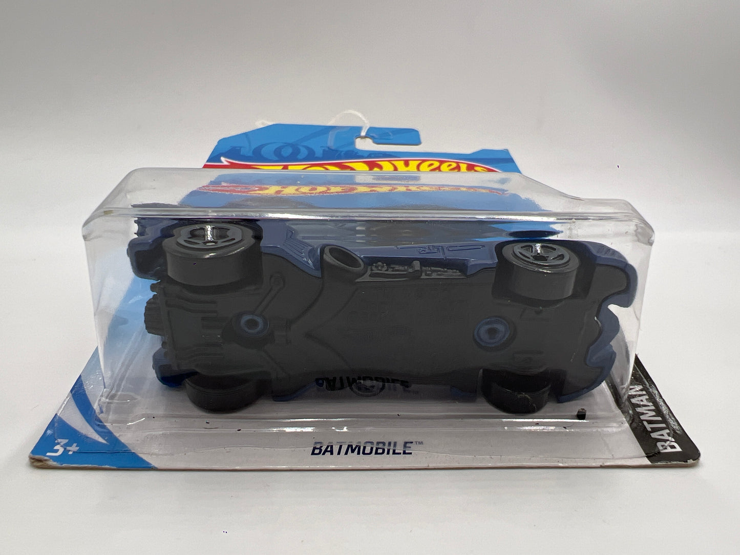 Hot Wheels 2018 Treasure Hunt Batmobile Blue International Card 282A