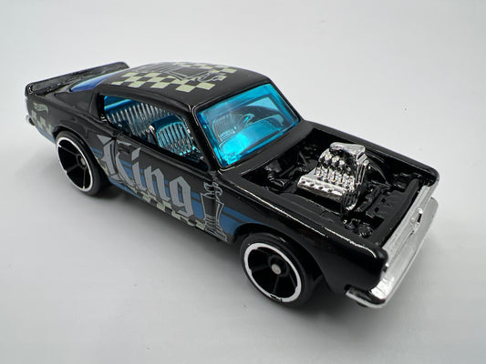 Hot Wheels 1/64 Plymouth Barracuda King Cuda Black Loose