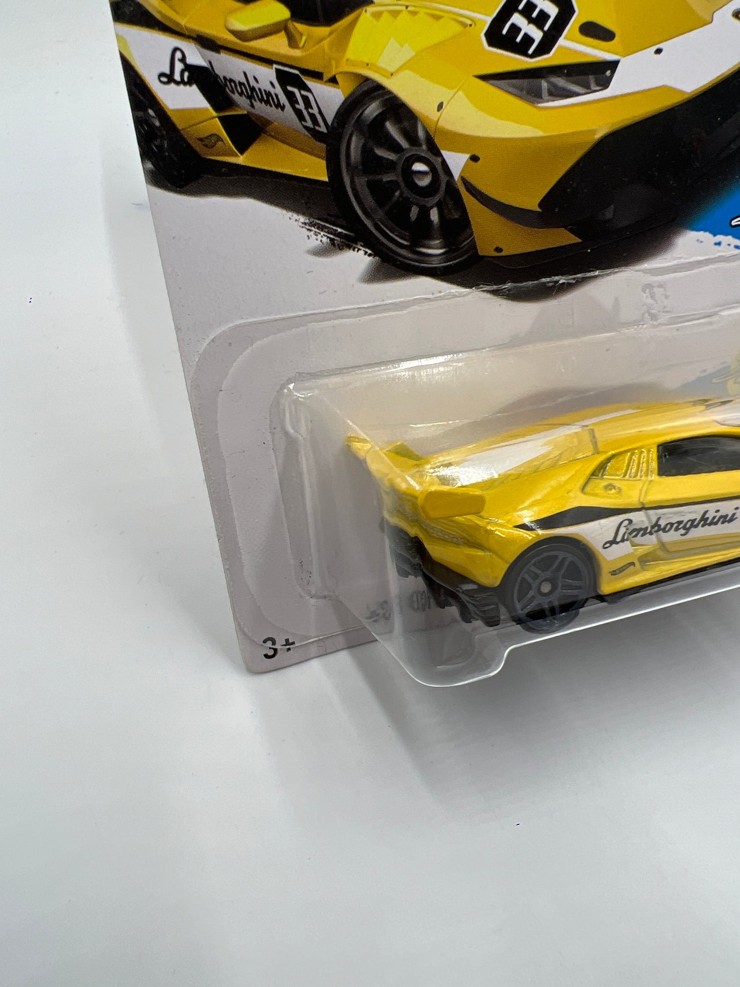 2017 Hot Wheels Speed Graphics #107 Lamborghini Huracan LP 620-2 Super Trofeo Yellow 102C
