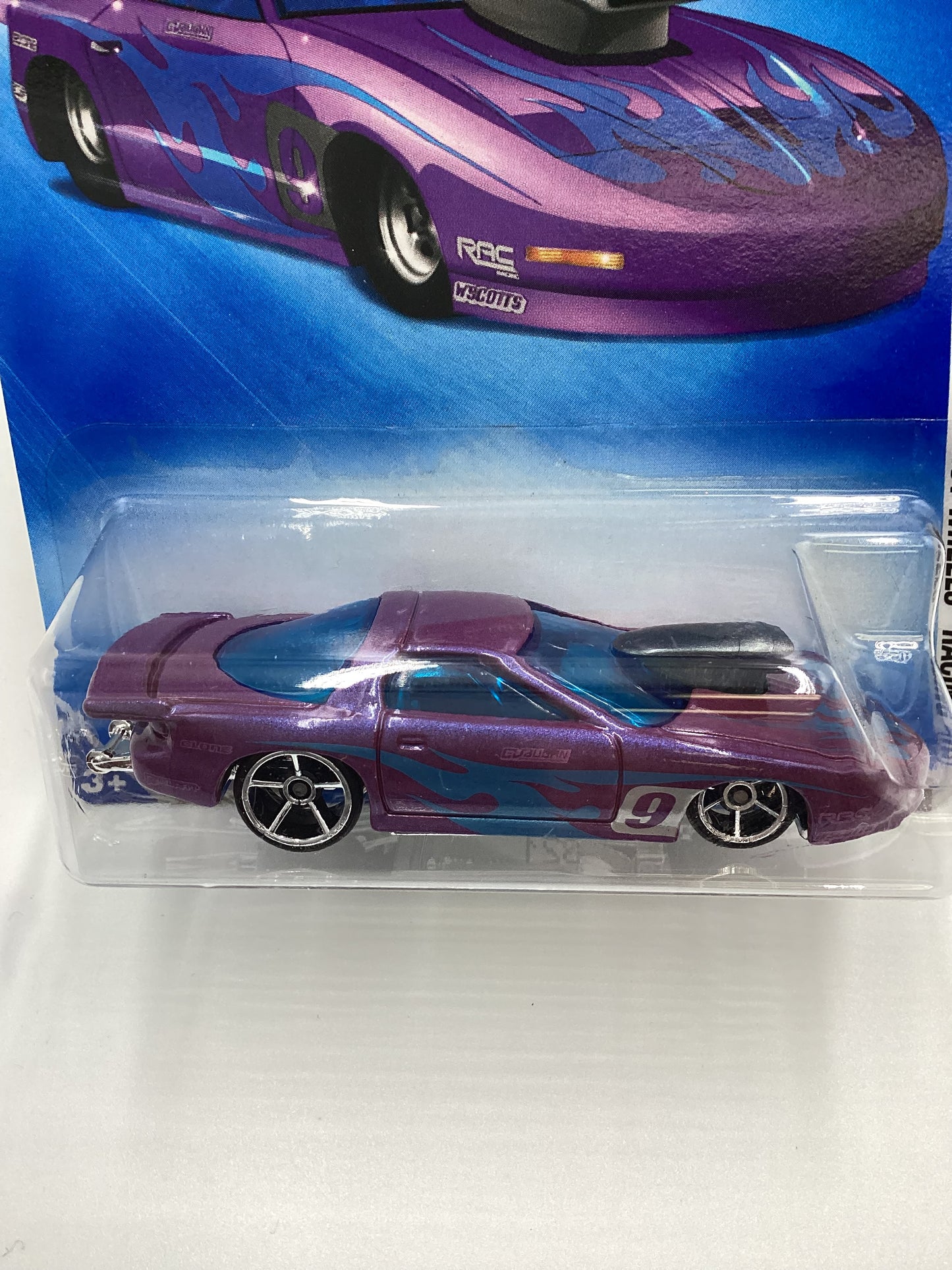 2009 Hot Wheels #072 Pro Stock Firebird Purple 42C