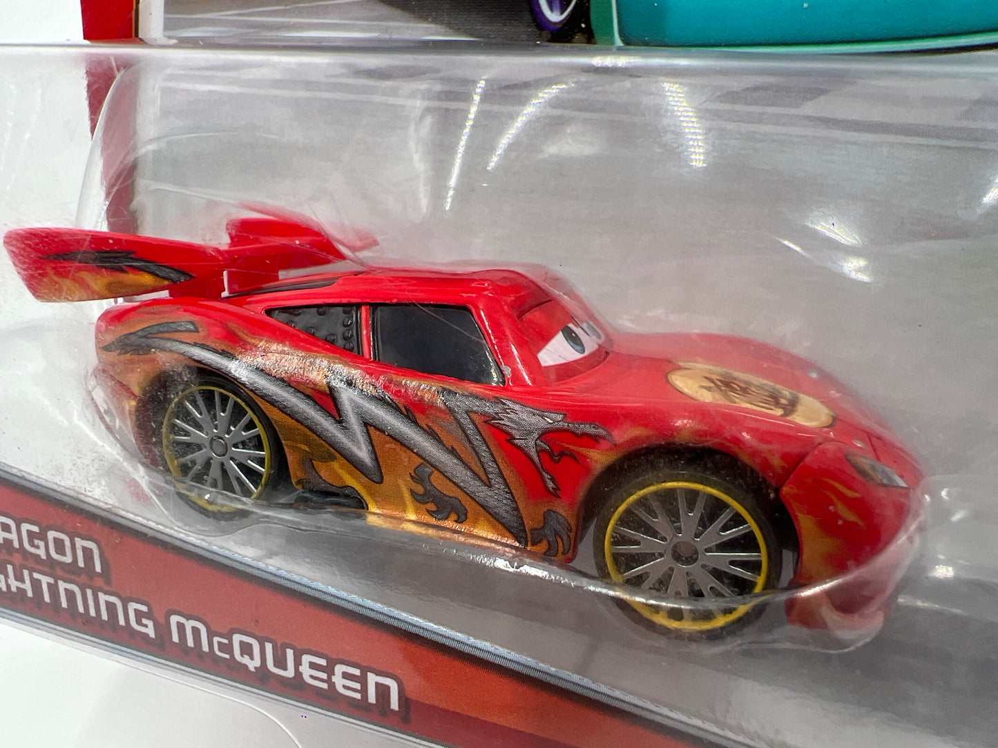 Disney Pixar Cars Tokyo Mater Dragon Lightning McQueen Red HTF