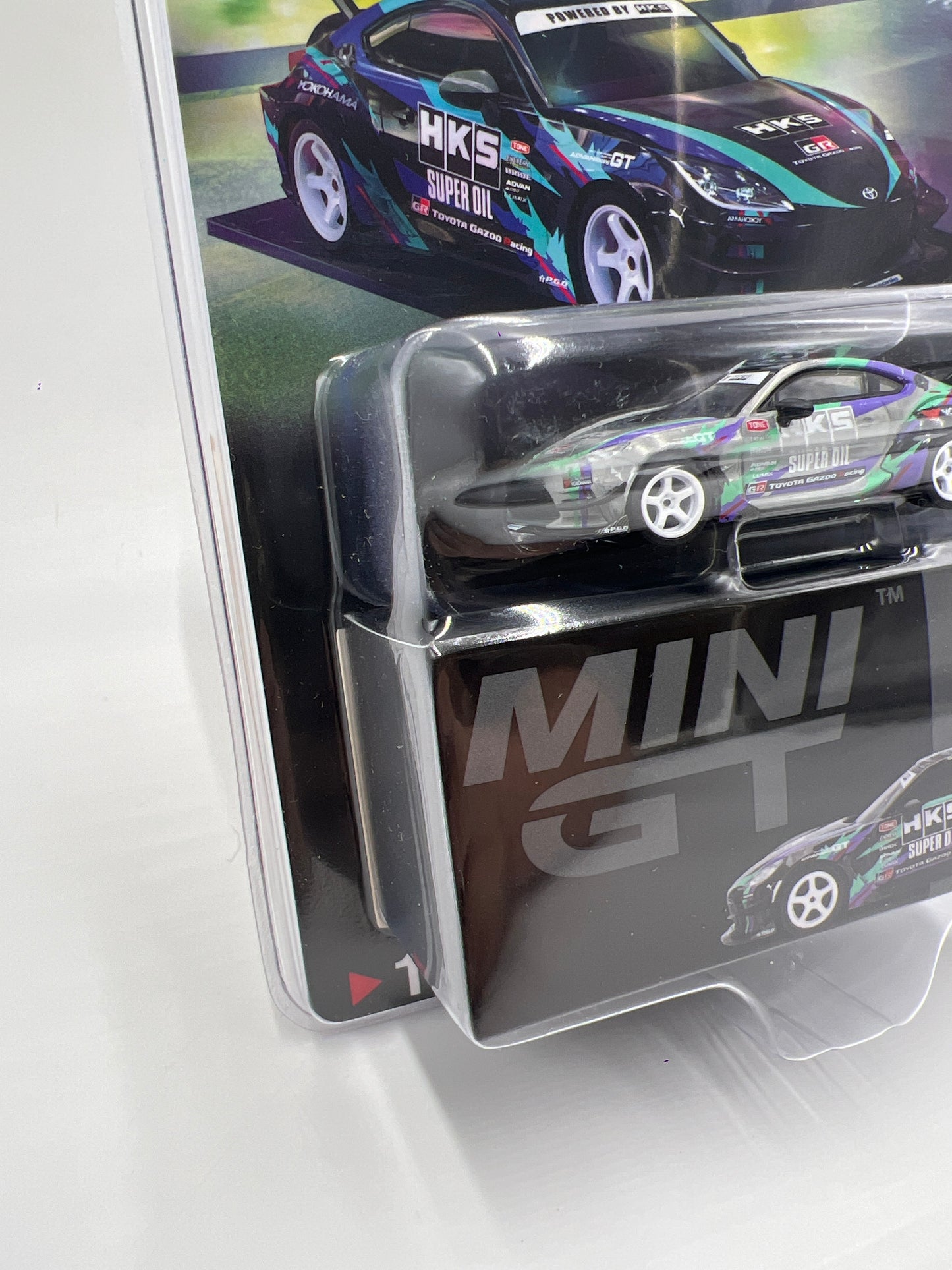 Mini GT #1005 CHASE Toyota GR86 HKS Type R 2022 Tokyo Auto Salon