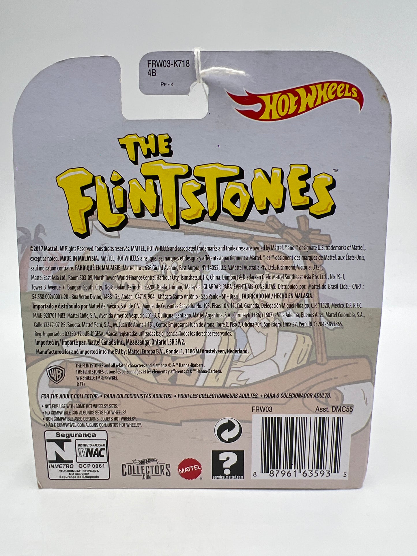 Hot Wheels Premium Retro Entertainment The Flintstones The Flintmobile