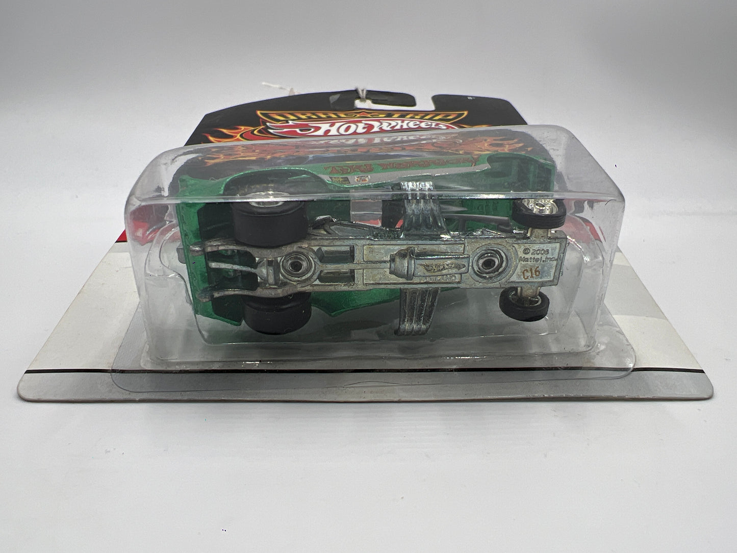 Hot Wheels Premium Drag Strip Demons #8 76 Chevy Monza F/C Tiki Warrior Green