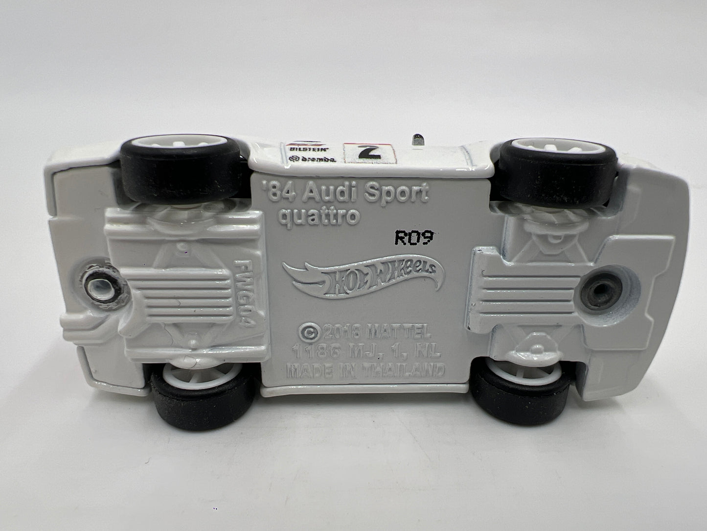 Hot Wheels Premium Target 2 Pack 84 Audi Sport Quattro White Loose