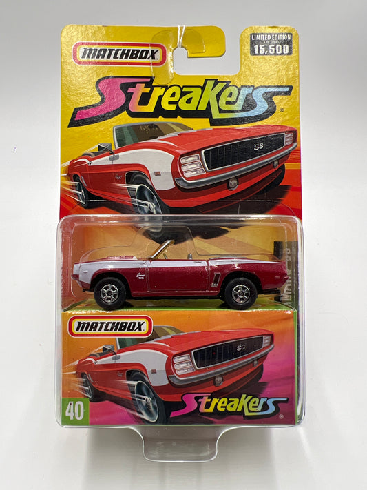 Matchbox Streakers #40 Chevrolet Camaro SS Red 174C