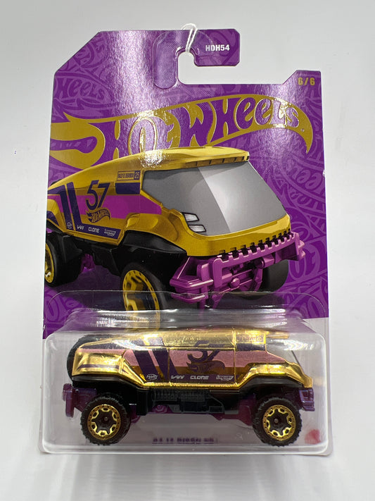 Hot Wheels 57th Anniversary #6 CHASE Baja Bison T5 Gold 161B
