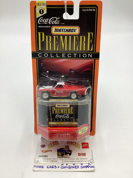 Matchbox Premiere Coca Cola 70 El Camino Red (SR)