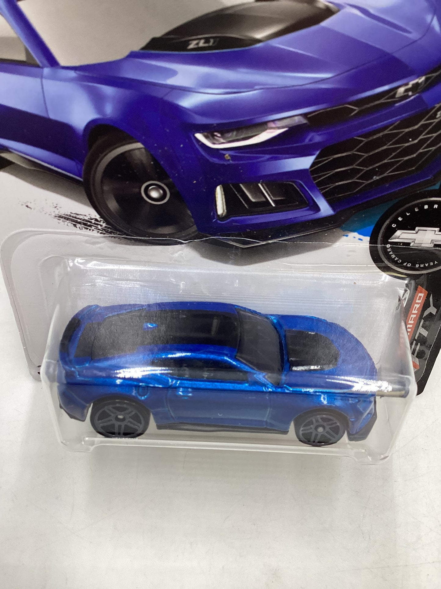 2017 Hot wheels #360 Blue 2017 Camaro ZL1 5H