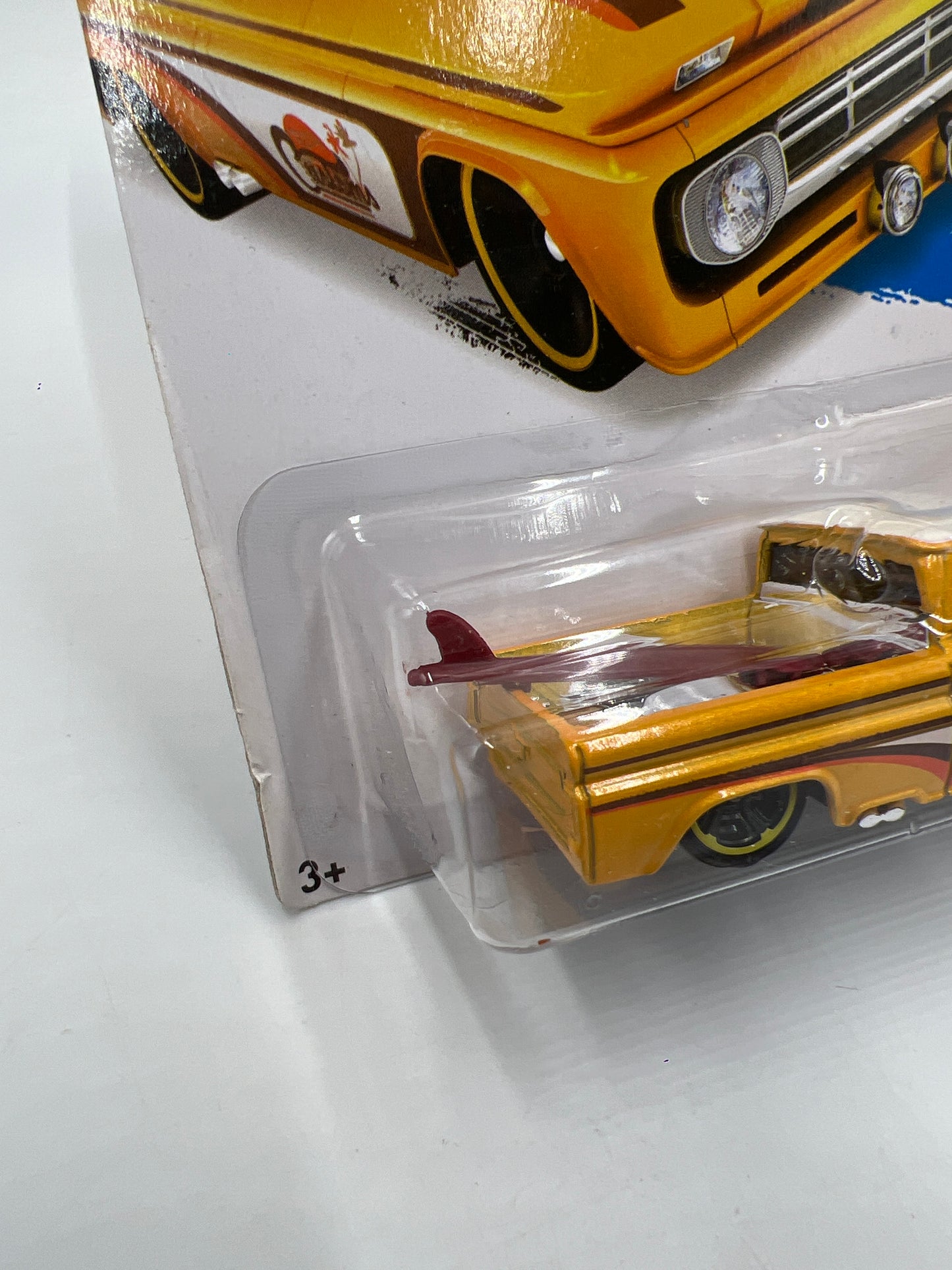 2015 Hot Wheels City #72 Custom 62 Chevy Yellow