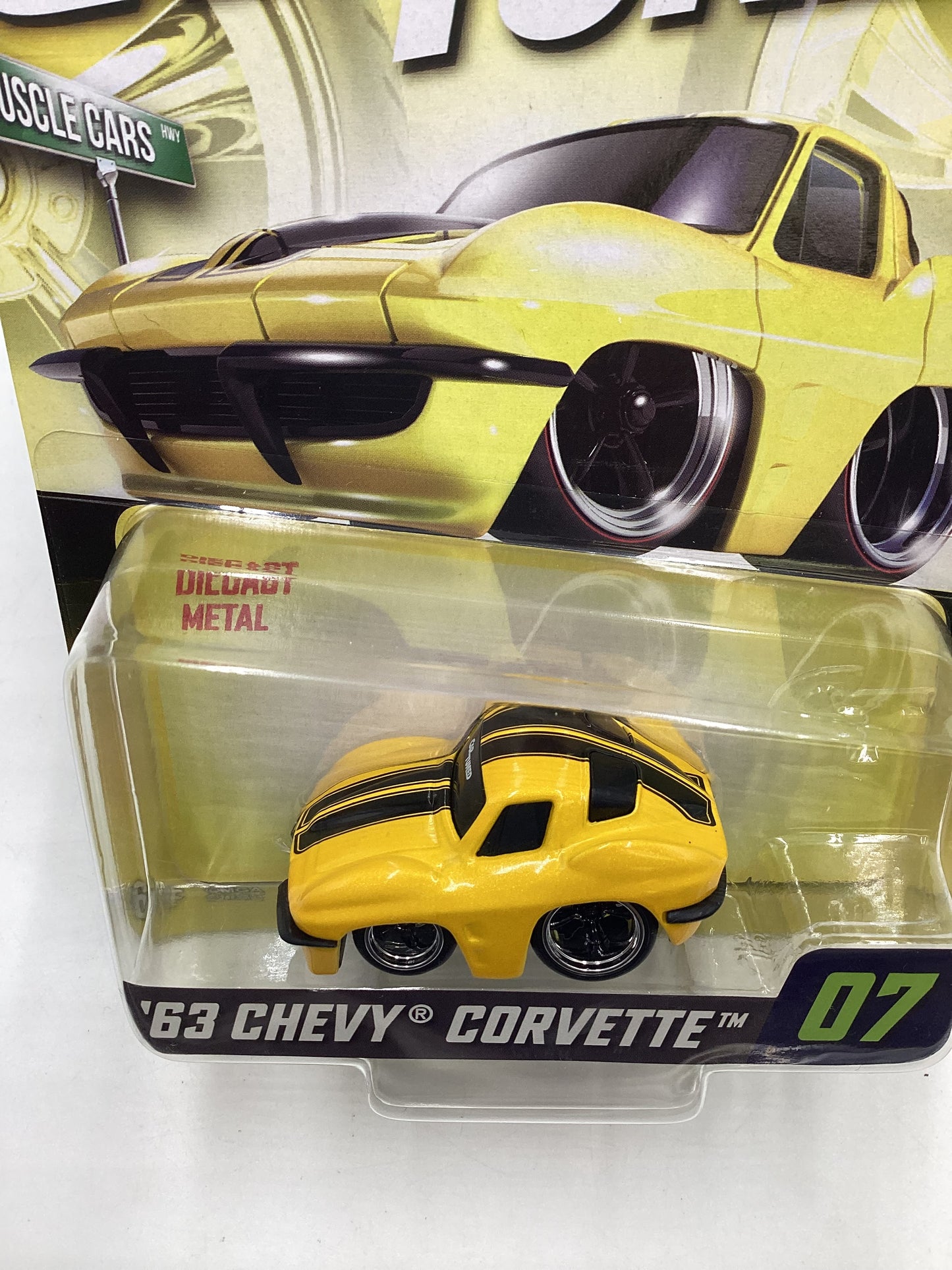 2024 Car Tuned Series 1 #7 63 Chevy Corvette 185A