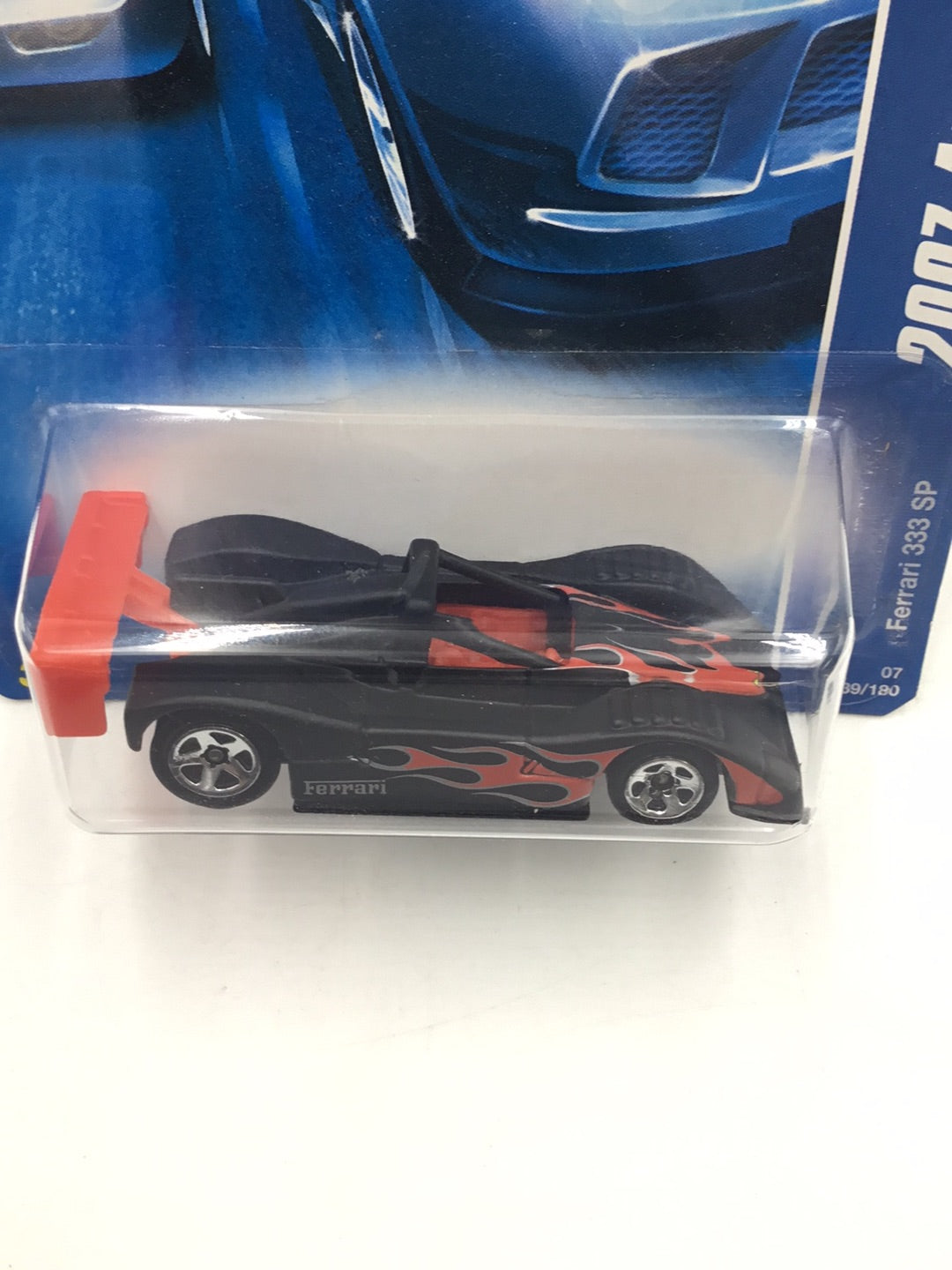 2007 Hot Wheels #139 Ferrari 333 SP QQ7