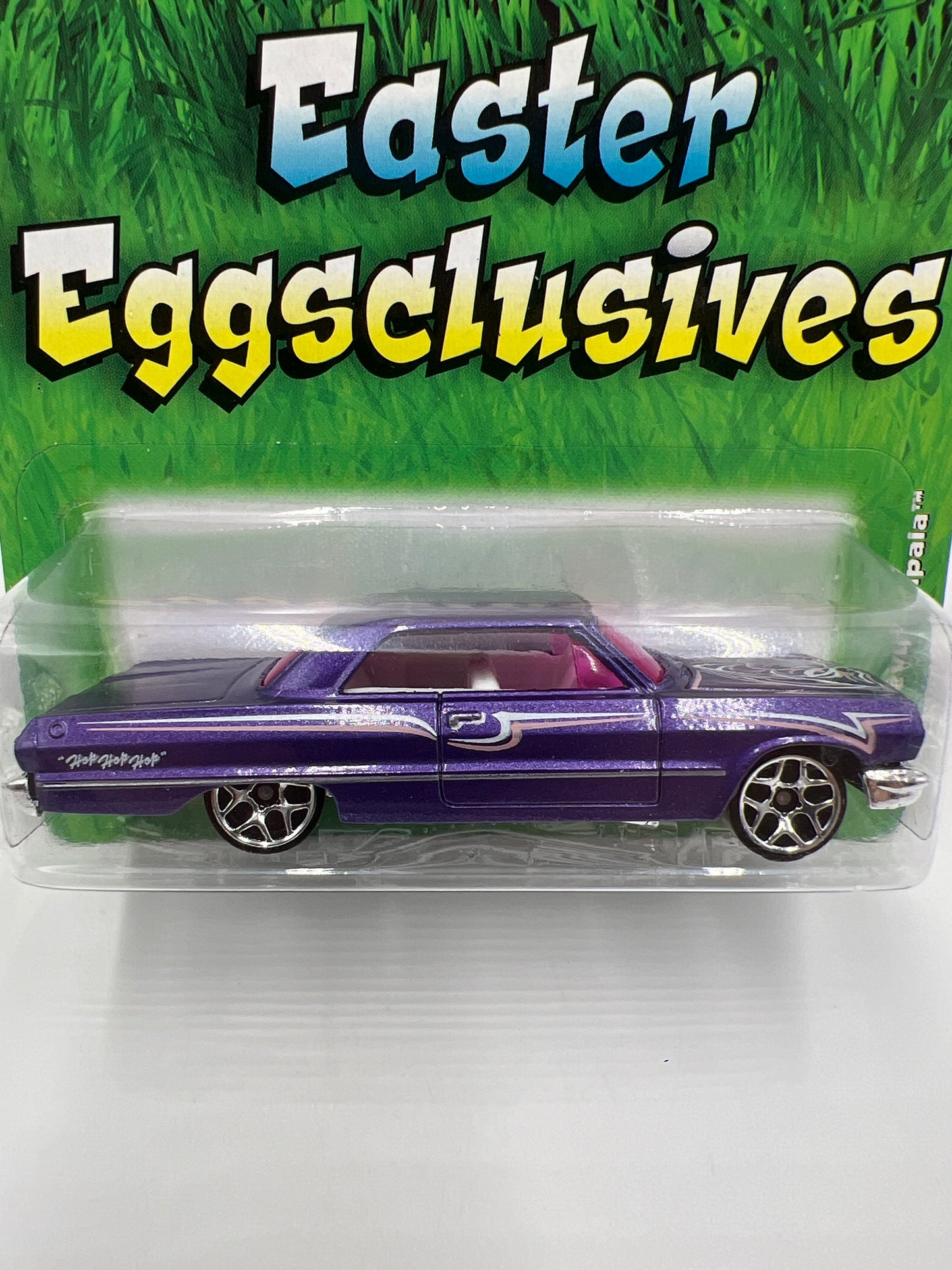 2009 Hot Wheels Easter Eggsclusives 63 Chevy Impala Purple 150C