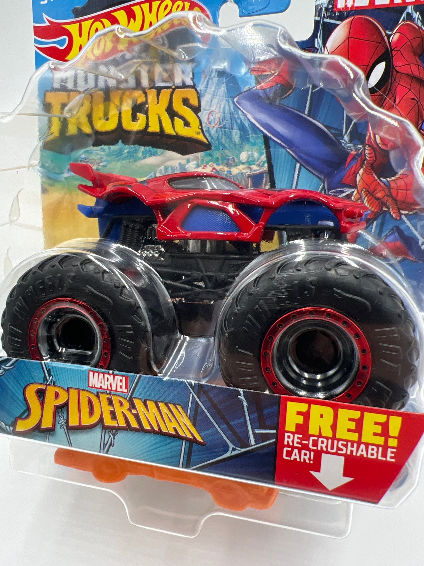 Hot Wheels Monster Trucks Marvel #8 Spider-Man 125A