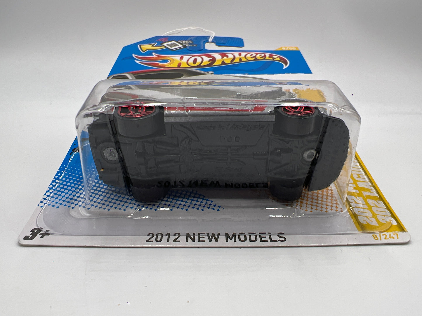 2012 Hot Wheels #8 2012 Mustang Boss 302 Laguna Seca Silver 20D