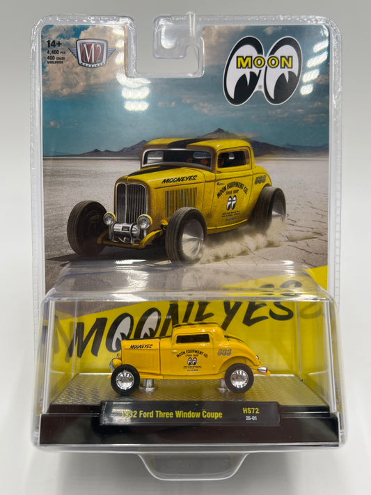 M2 Machines HS72 Hobby Exclusive 1932 Ford Three Window Coupe Mooneyes 196C