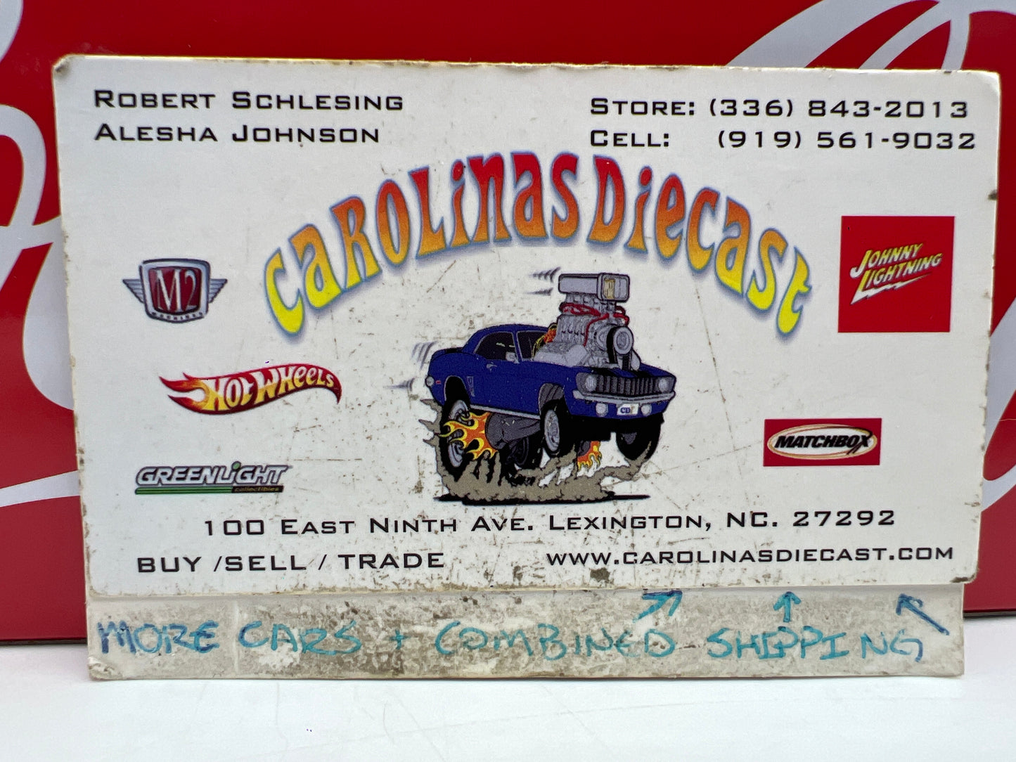 M2 Machines Haulers S05 CHASE Coca Cola 1975 Chevrolet Cheyenne Super 30 & 1995 GMC Safari Van