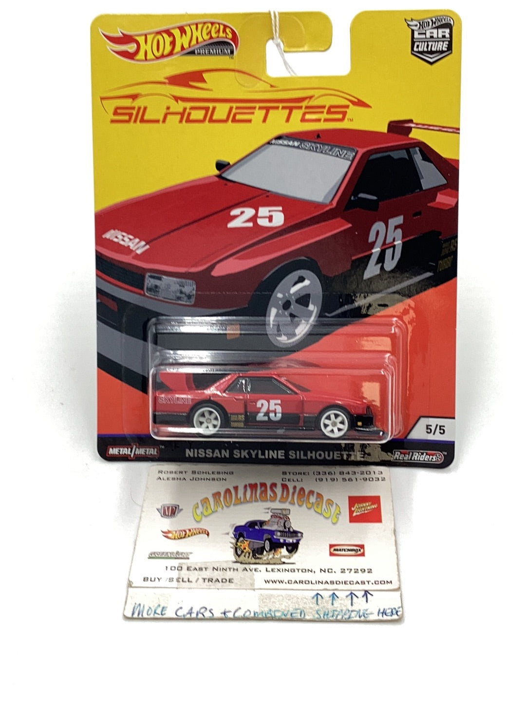 Hot wheels car culture Silhouettes #5 Nissan Skyline Silhouette #5