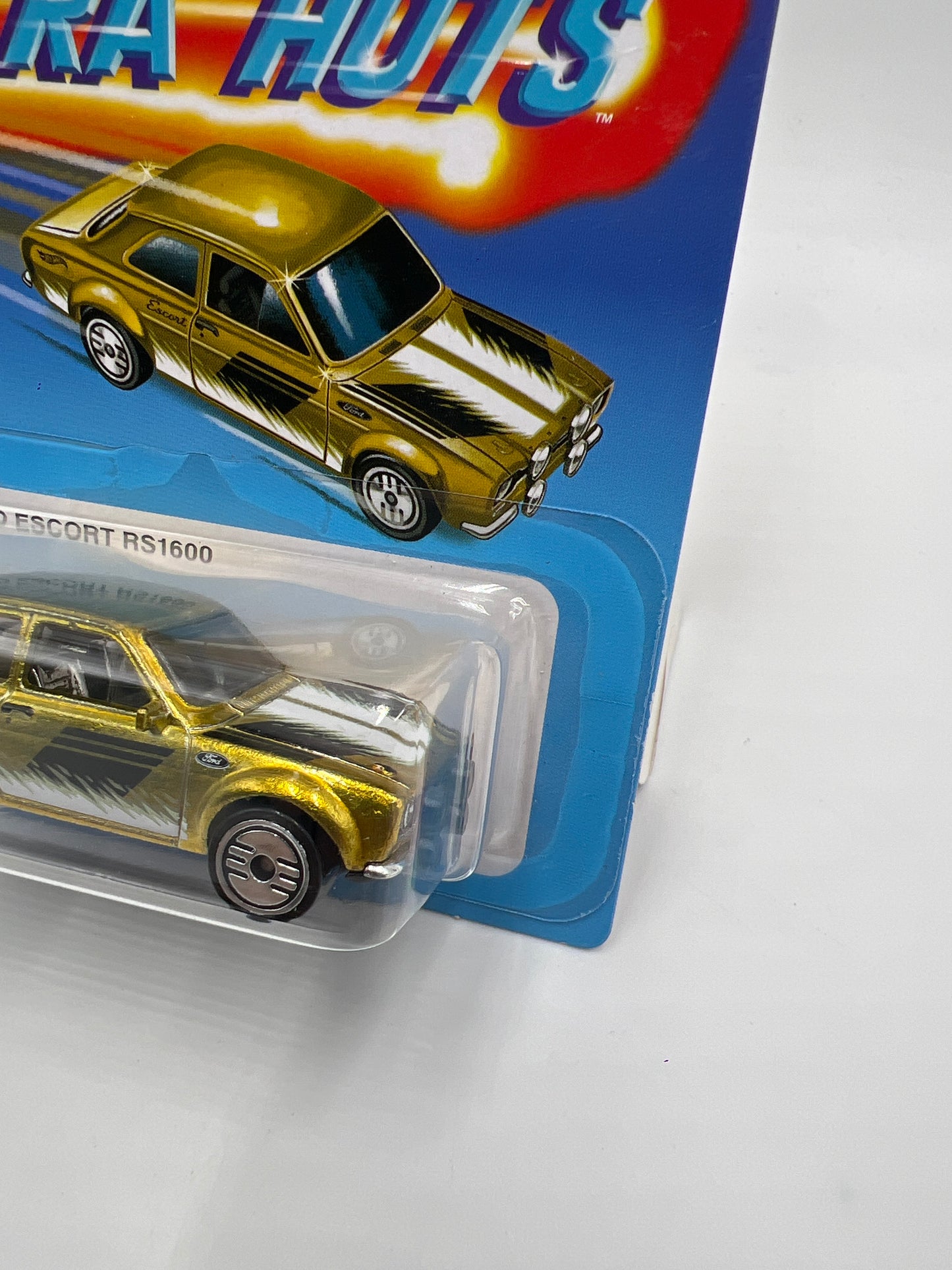 Hot Wheels Target Exclusive Ultra Hots #1 70 Ford Escort RS1600 Gold