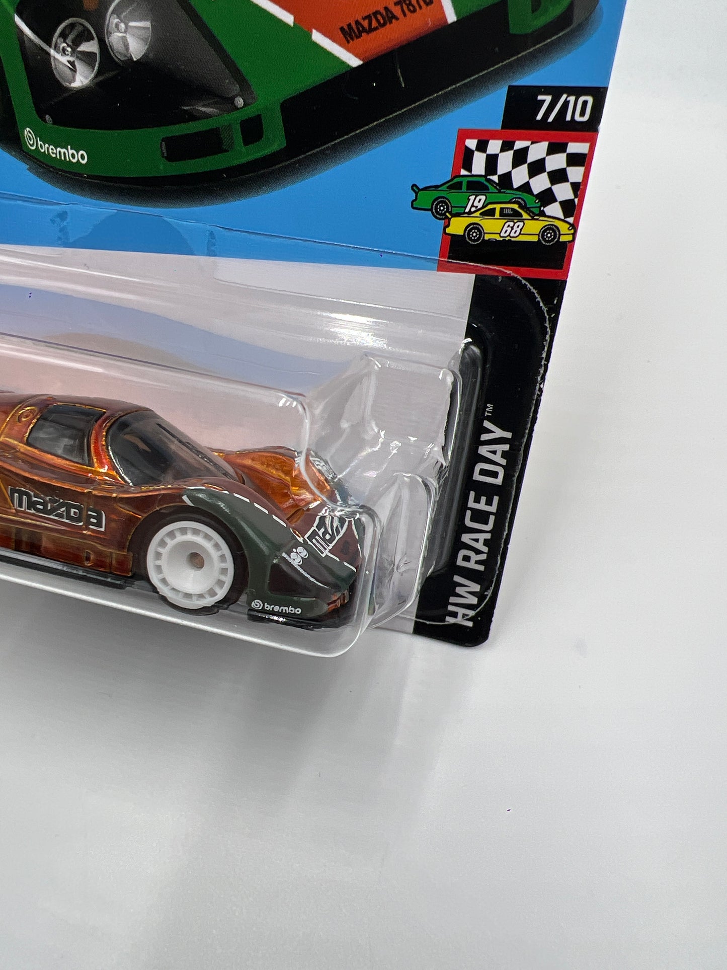 2024 Hot Wheels Super Treasure Hunt #144 Mazda 787B Orange W/Protector