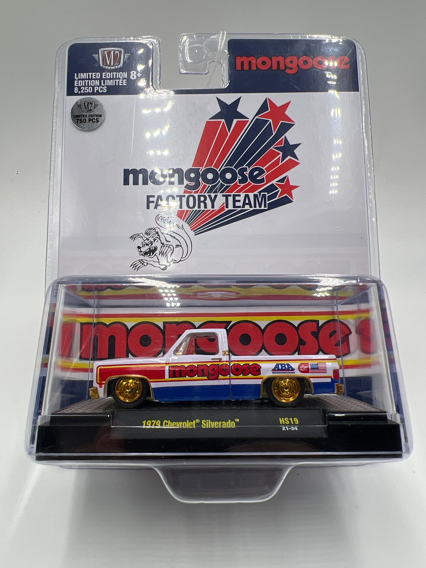 M2 Machines Hobby Exclusive CHASE Mongoose 1979 Chevrolet Silverado HS19