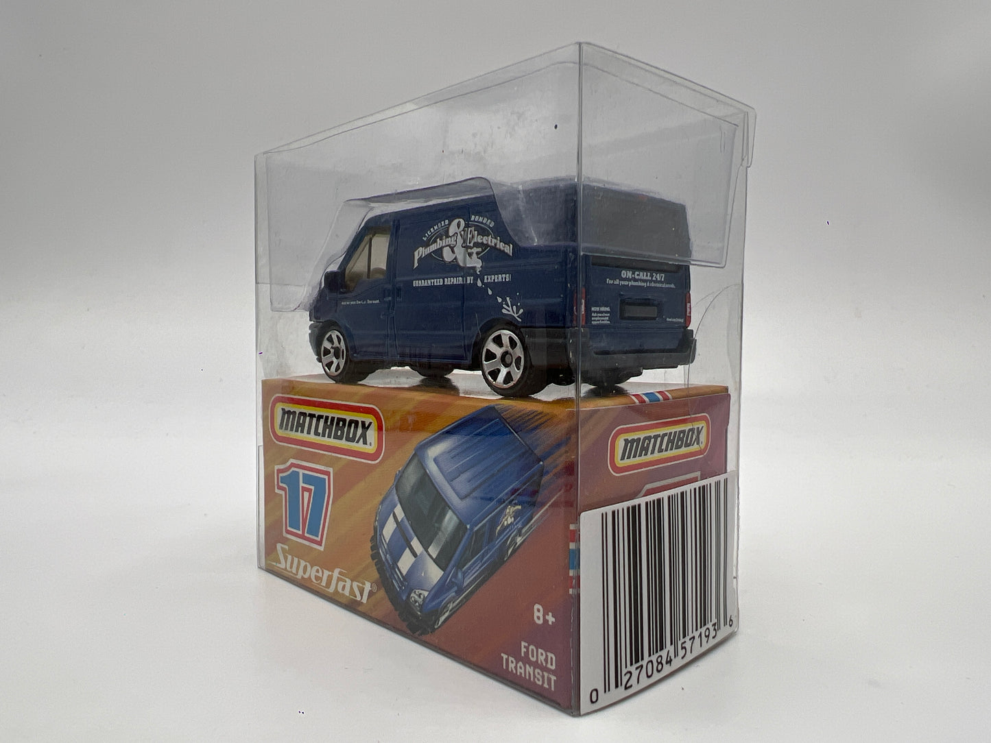 Matchbox Superfast #17 Ford Transit Blue