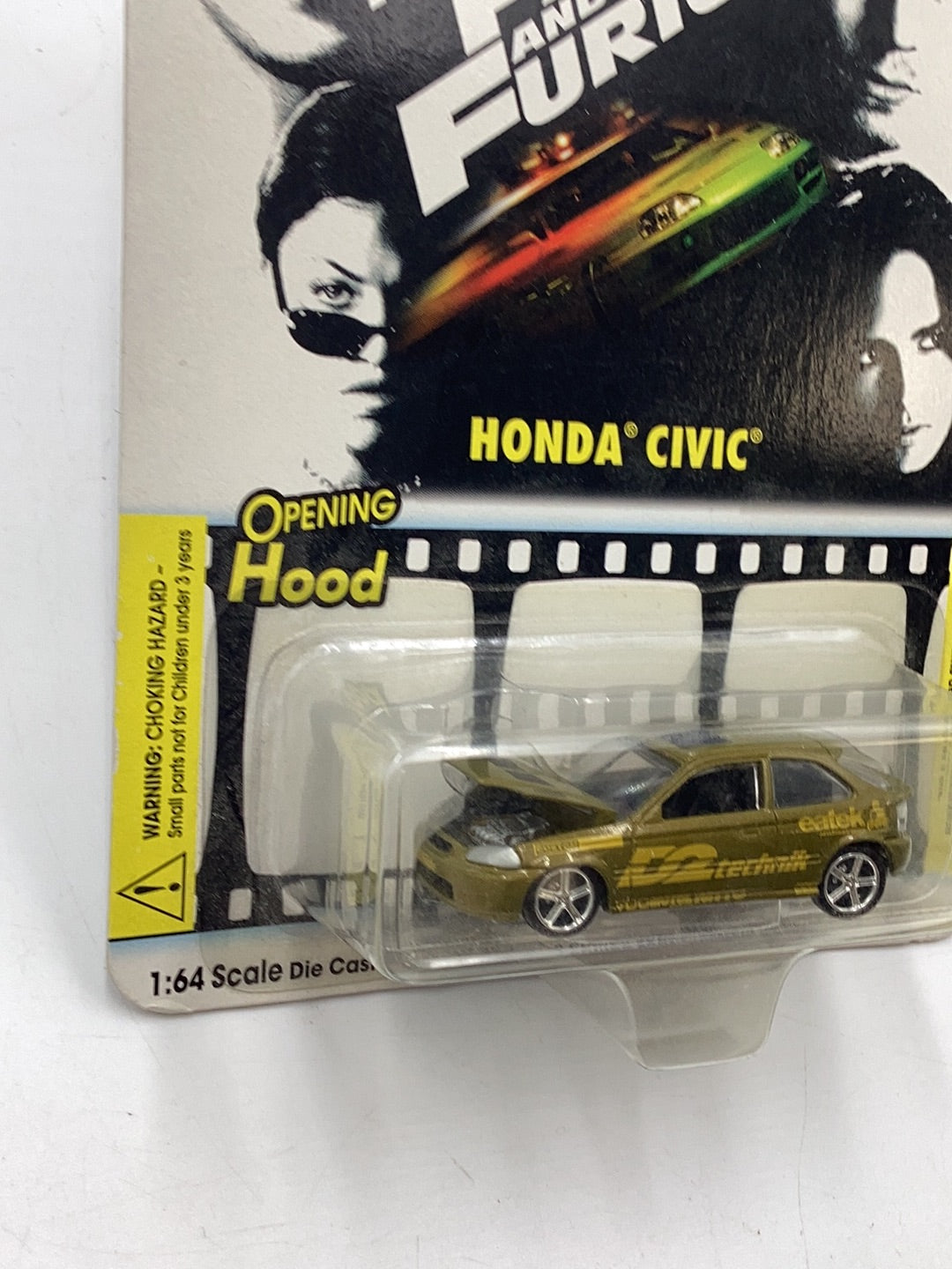 2002 Revell The Fast and the Furious Honda Civic #102 VHTF