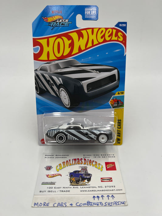 2025 Hot Wheels C Case Super Treasure Hunt #61 Hi-Roller II Black/White W/Protector #1