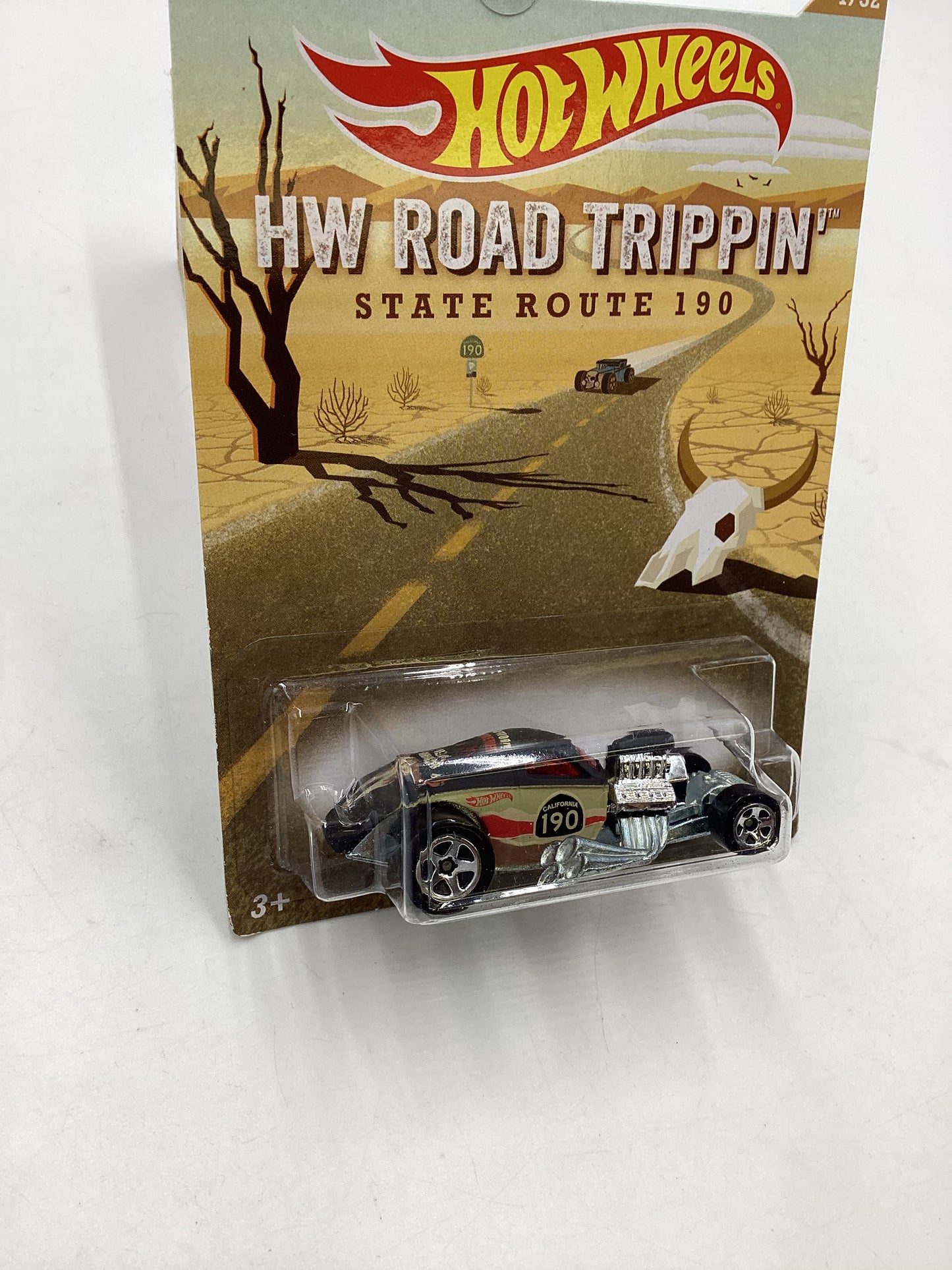 Hot Wheels Road Trippin 1/32 1/4 Mile Coupe 160K