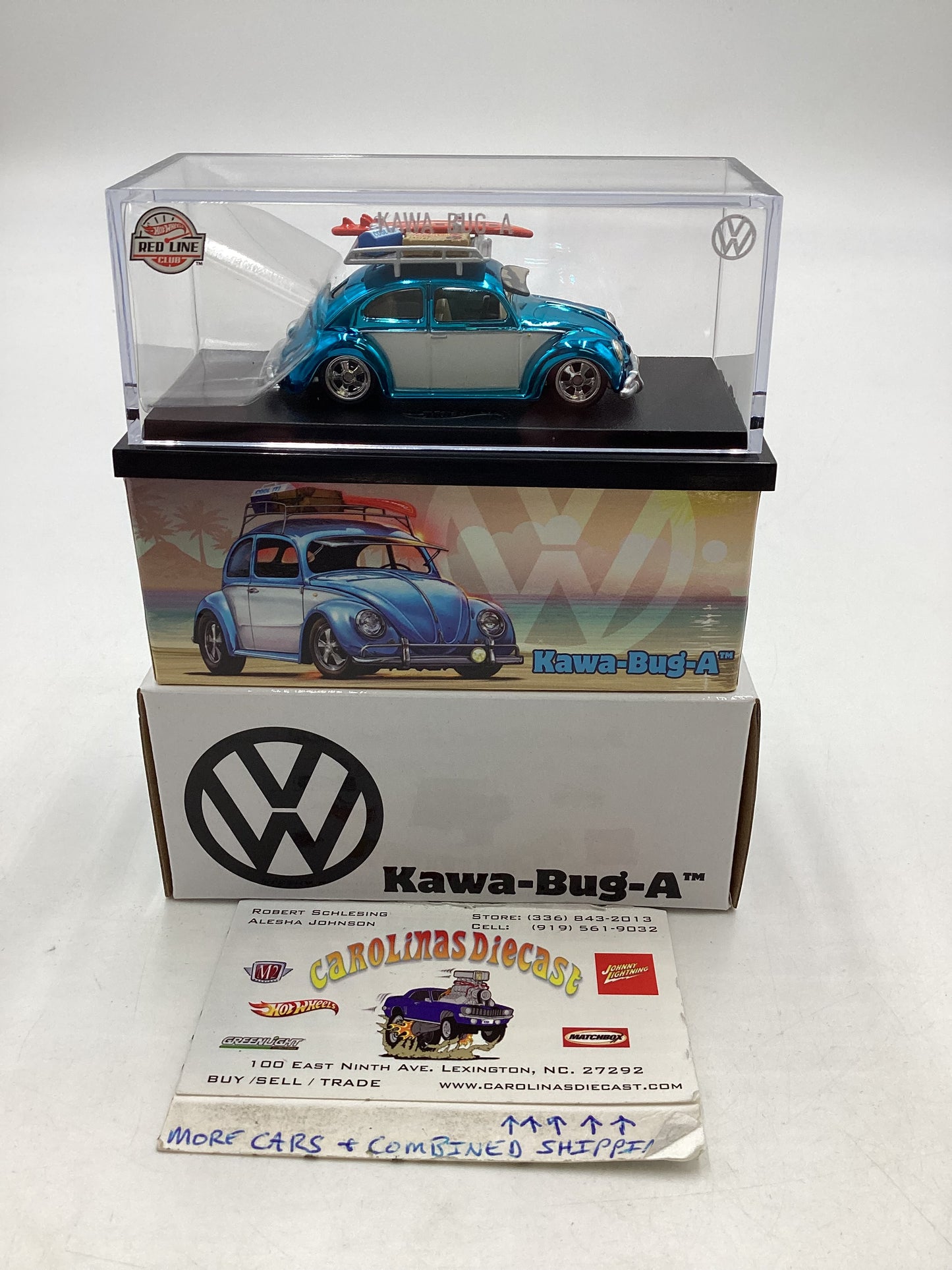 2022 Hot Wheels RLC Kawa-Bug-A Beetle Blue 15933/30000