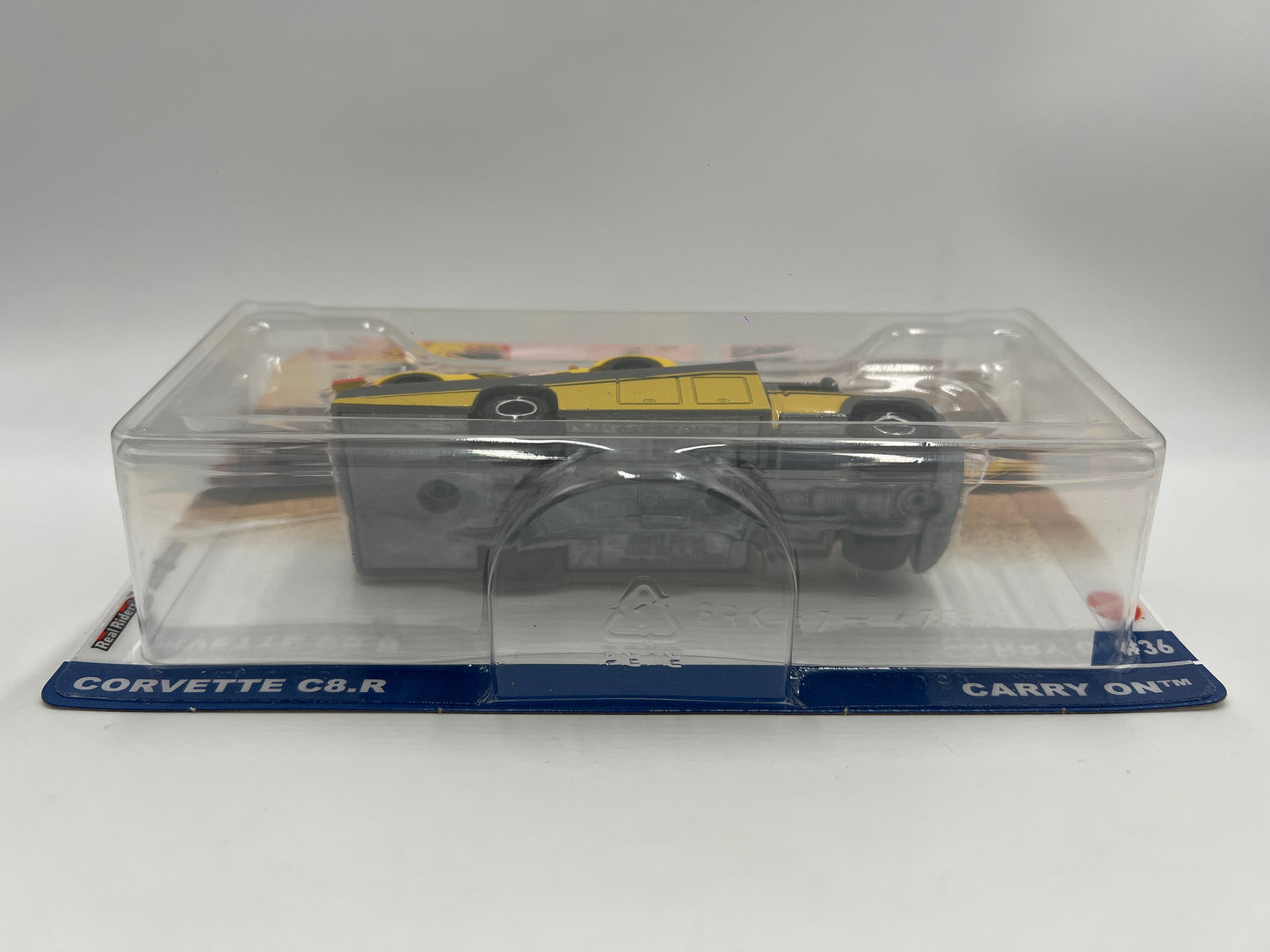 Hot Wheels Team Transport #36 Corvette C8.R & Carry On W/Protector