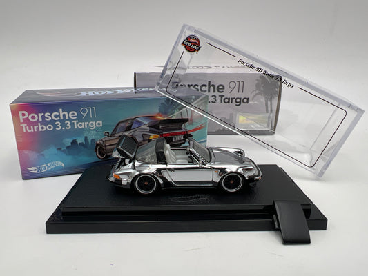 2026 Hot Wheels RLC CHASE #2839/5000 Porsche 911 Turbo 3.3 Targa Chrome