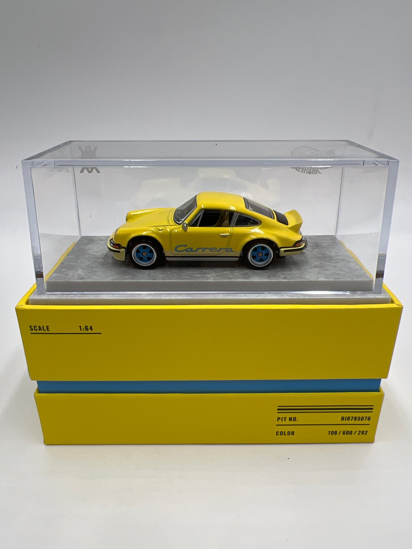 2025 Hot Wheels x Daniel Arsham Creations Exclusive 73 Porsche 911 RS Yellow W/Box