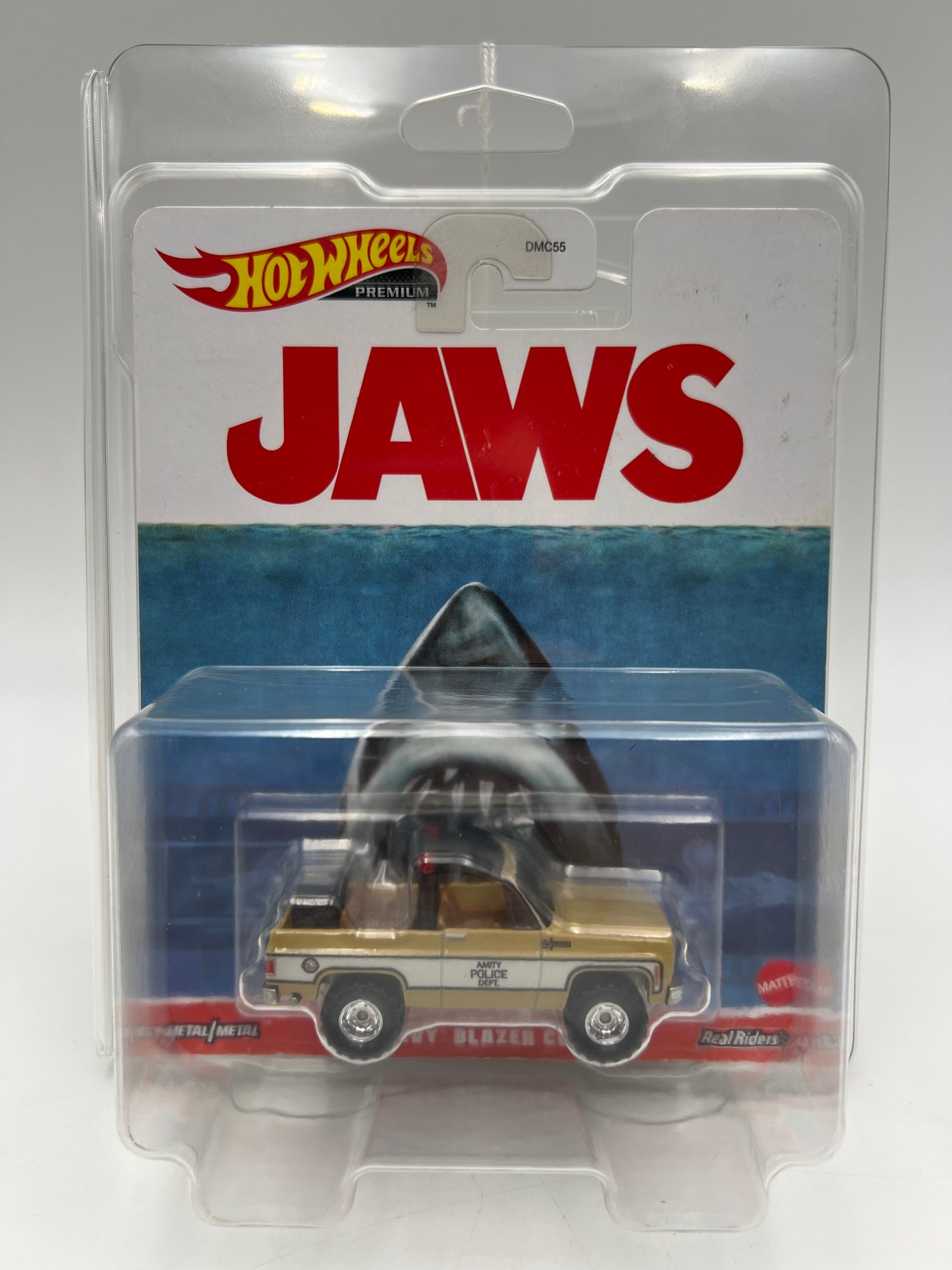 Hot Wheels Premium Jaws 1975 Chevy Blazer Custom W/Protector