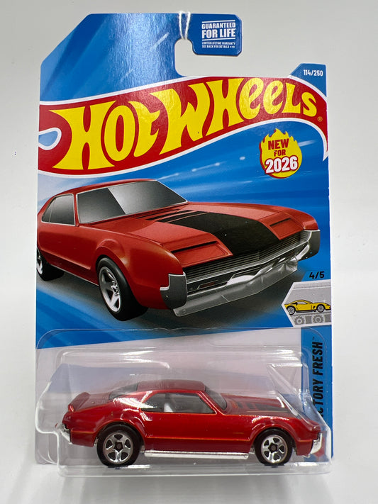 2026 Hot Wheels E Case #114 Custom 66 Toronado Red