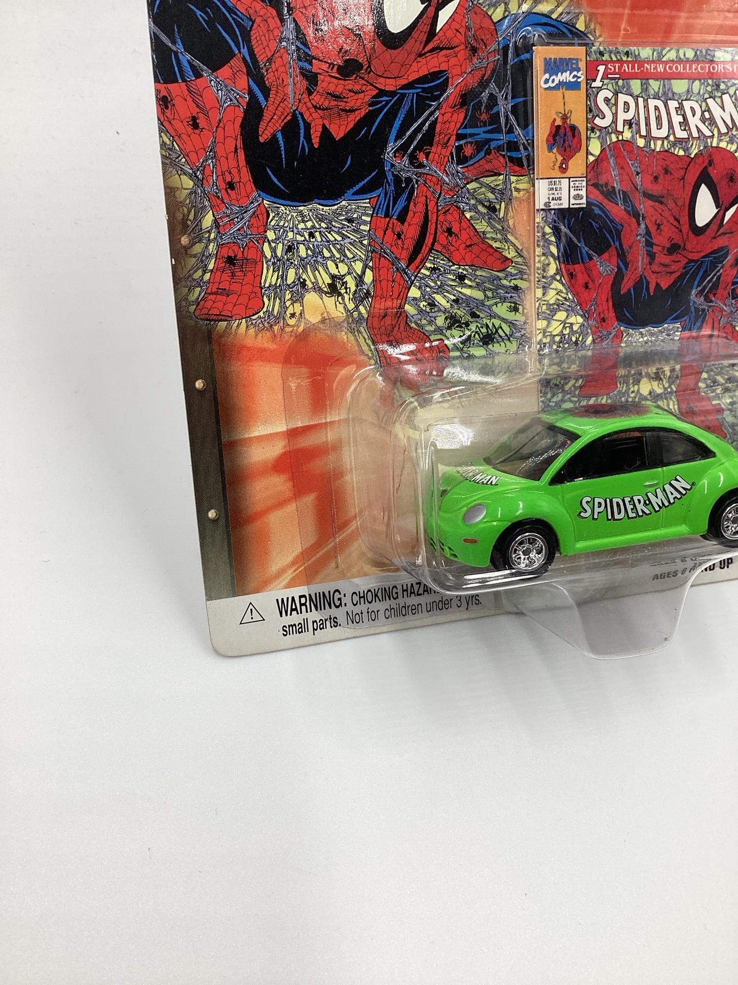 Johnny Lightning Marvel Spider-Man #1 98 VW Beetle Green 232A