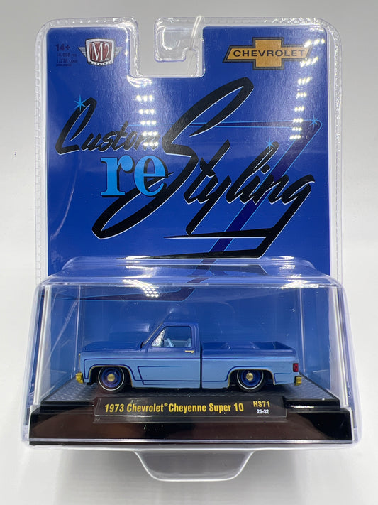 M2 Machines Hobby Exclusive CHASE Custom Restyling 1973 Chevrolet Cheyenne Super 10 HS71