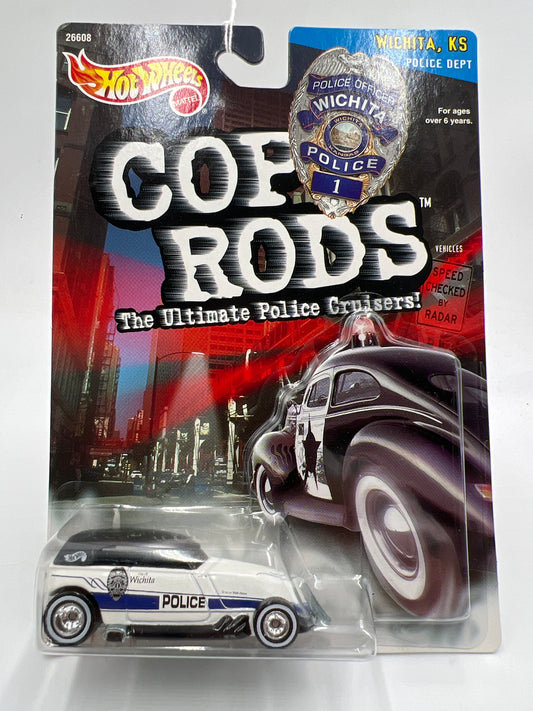 Hot Wheels Cop Rods Series 2 Wichita KS Phaeton W/Real Riders SR