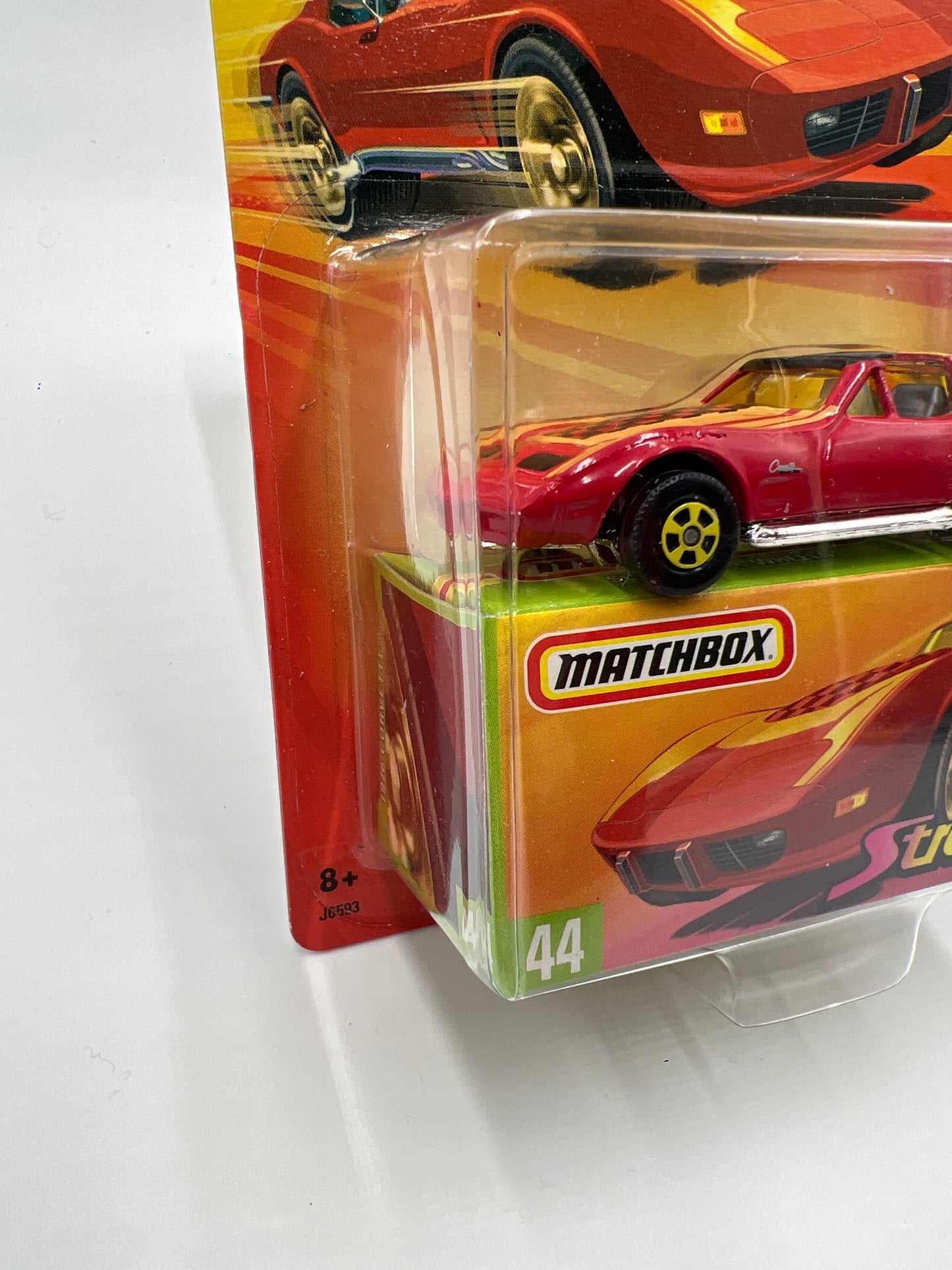 Matchbox Streakers #44 1976 Corvette Red 171D