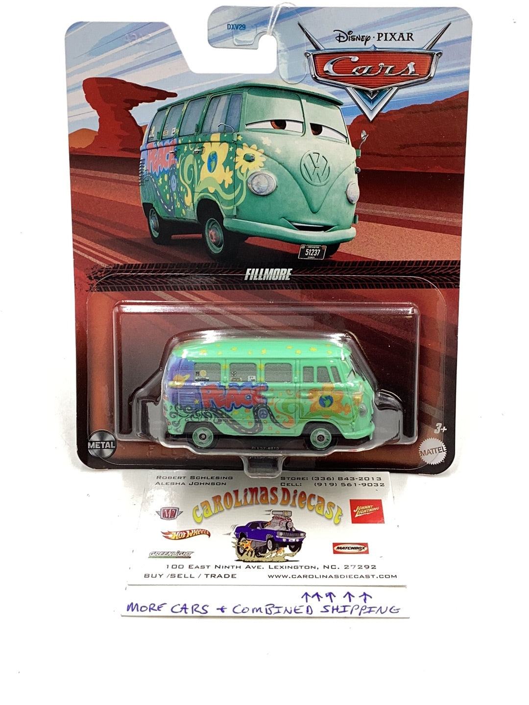 Disney Pixar Cars Fillmore 142i