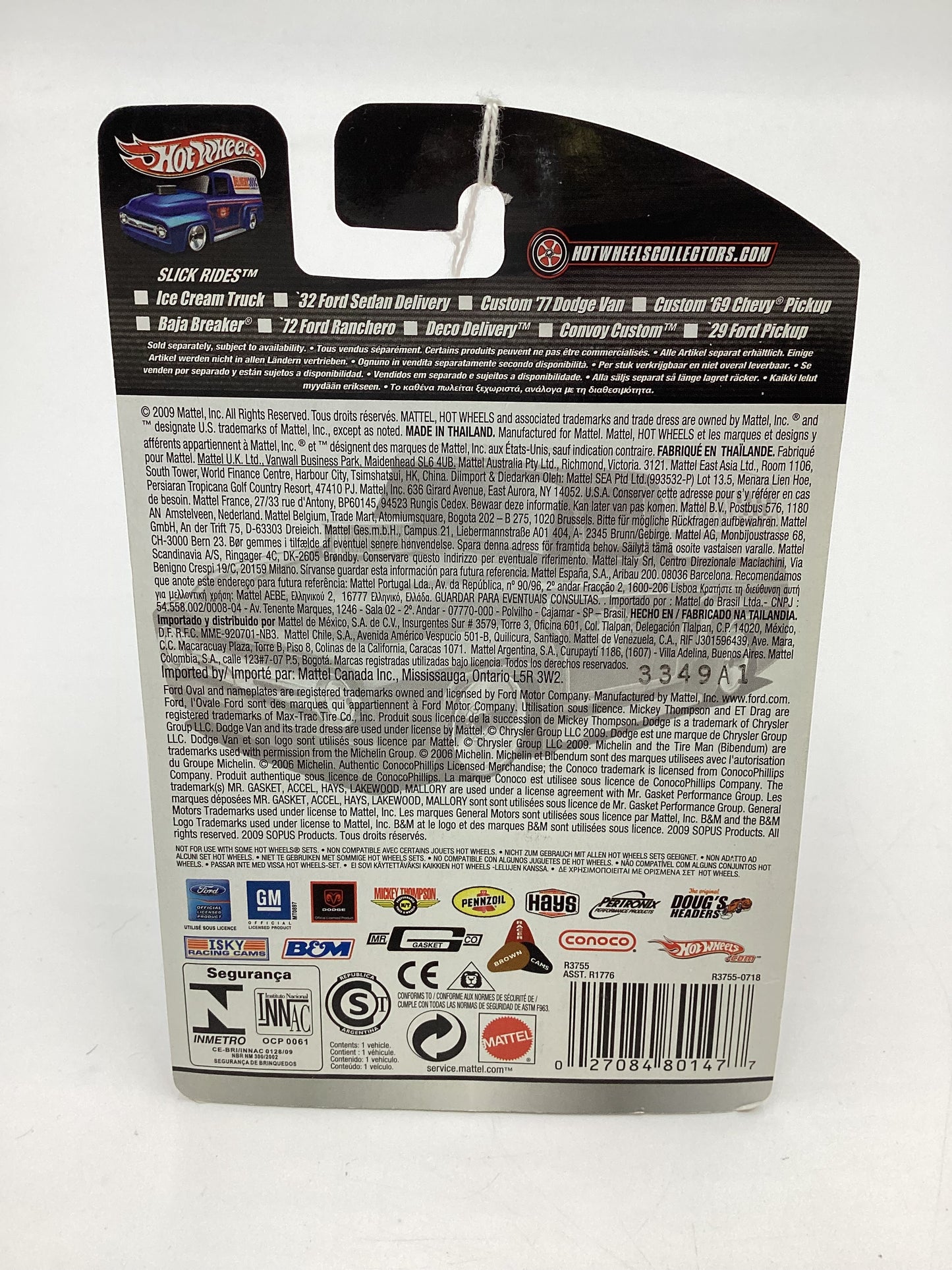Hot Wheels Premium Delivery #22 B&M 32 Ford Sedan Delivery Silver 245N