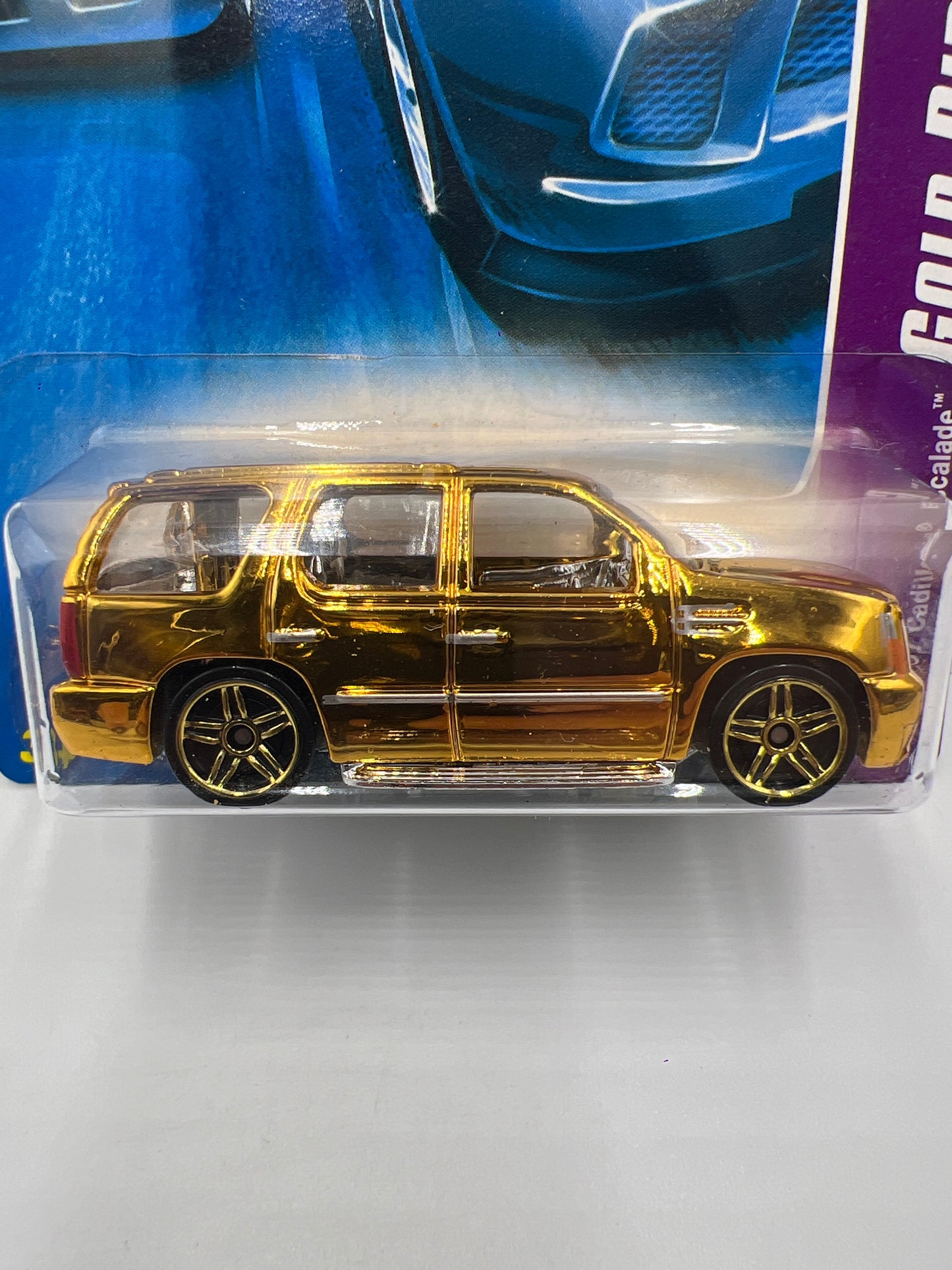2007 Hot Wheels Gold Rides #54 07 Cadillac Escalade Gold 61B