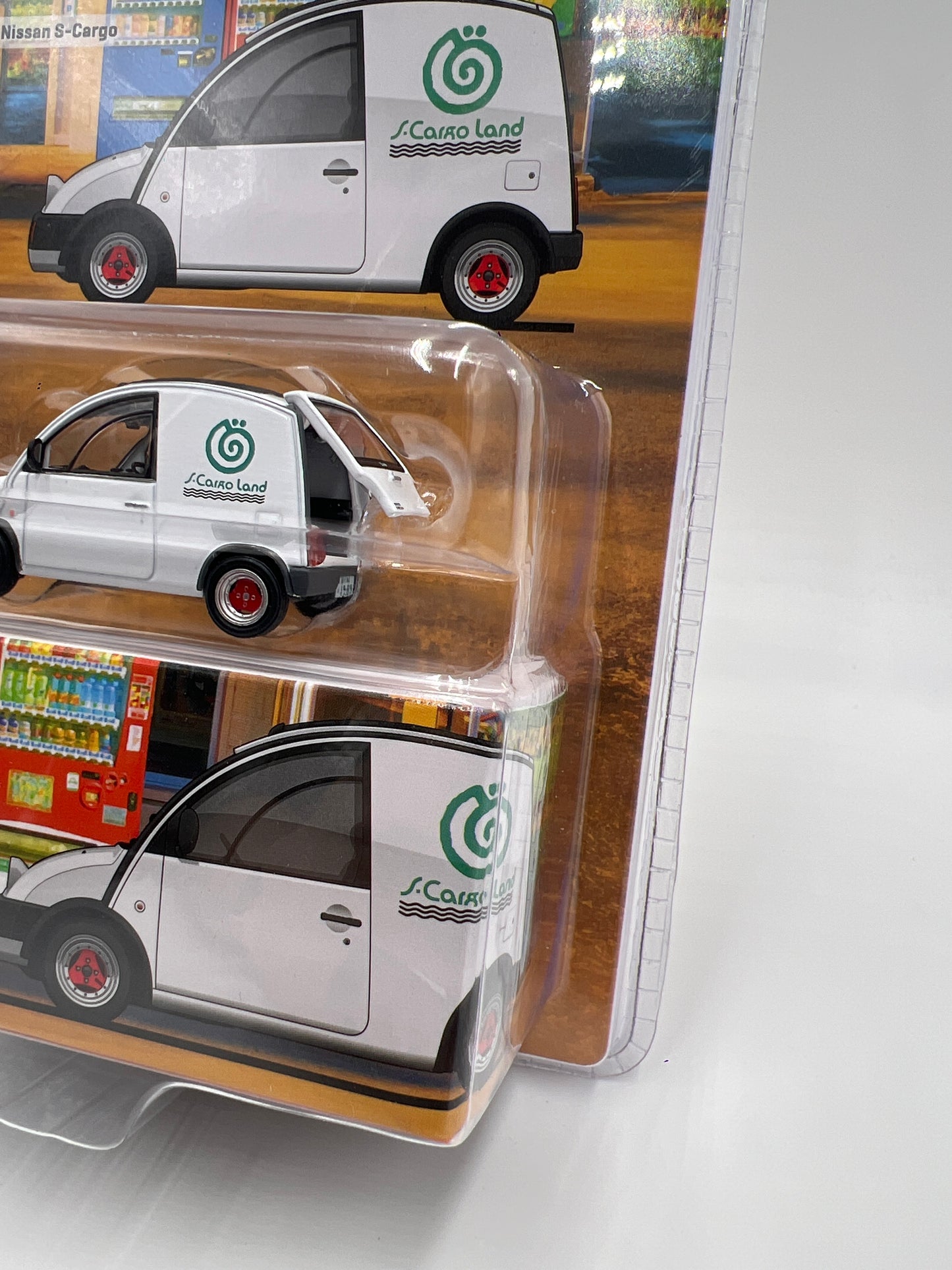 Tarmac Works Mijo Exclusives Nissan S-Cargo White