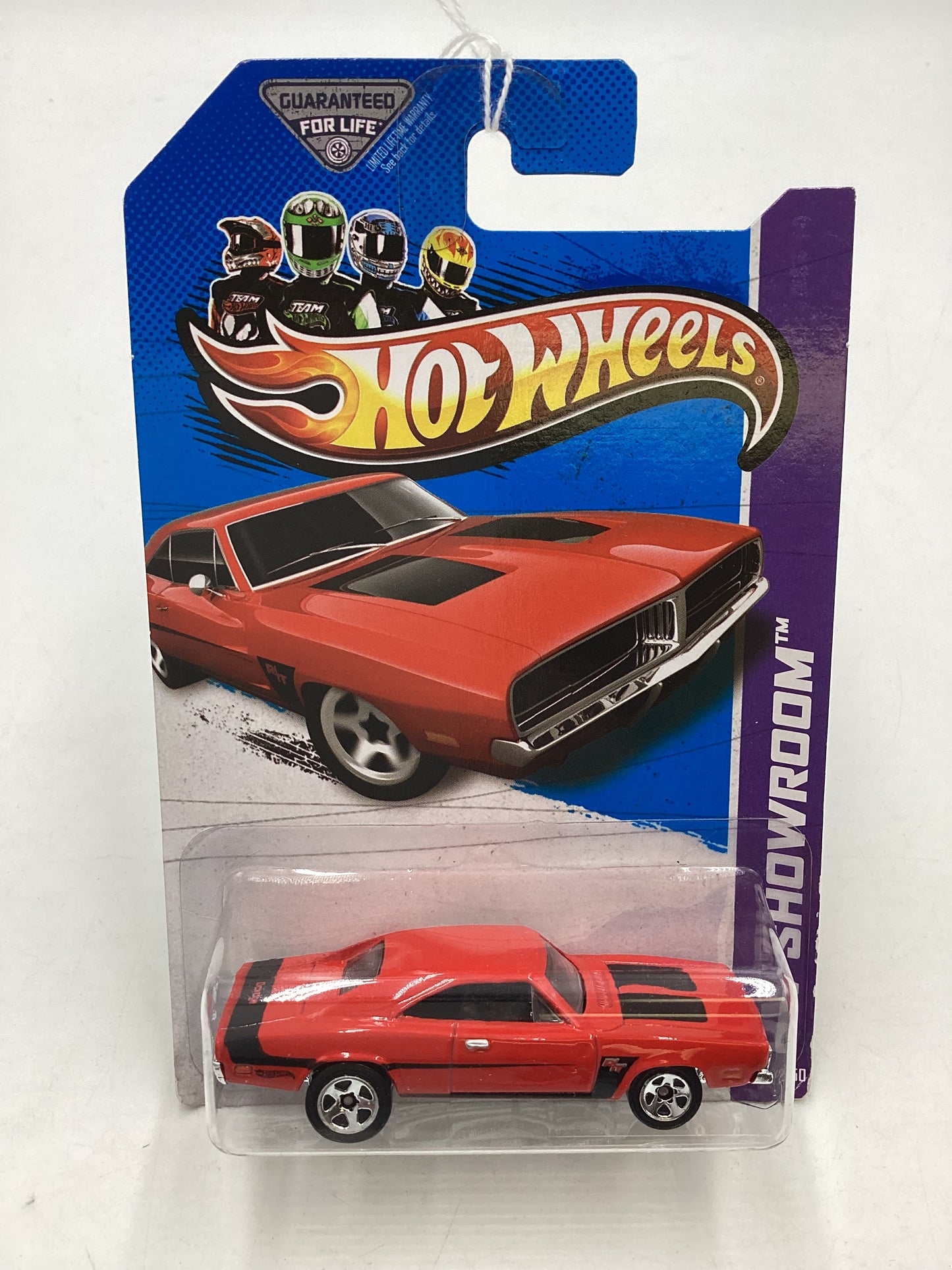 2013 Hot Wheels #223 69 Dodge Charger Red 39D