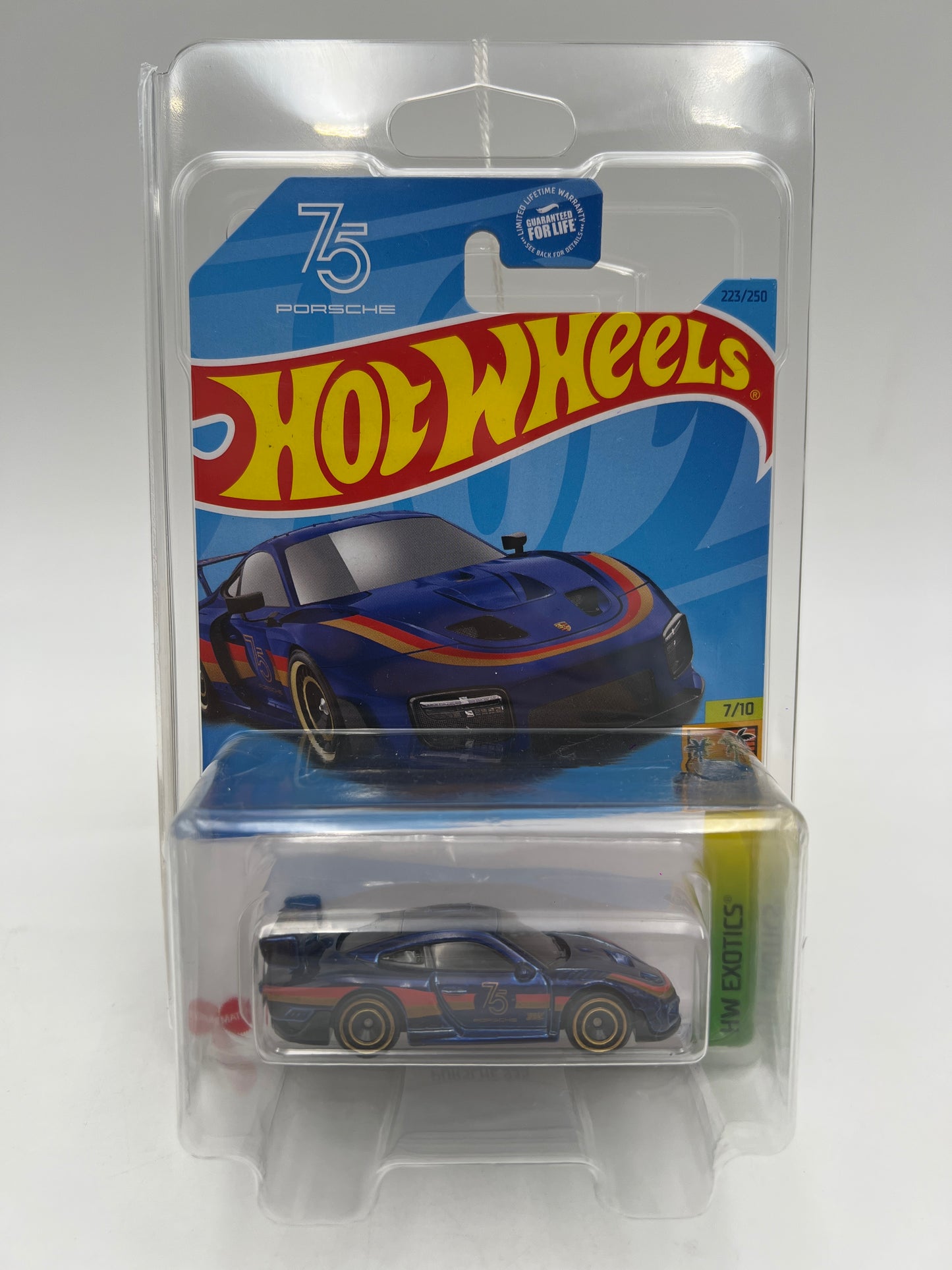 2023 Hot Wheels Super Treasure Hunt #223 Porsche 935 Blue W/Protector