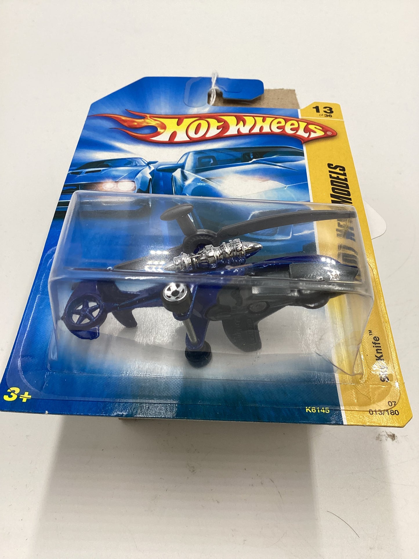 2007 Hot Wheels New Models #13 Sky Knife Blue