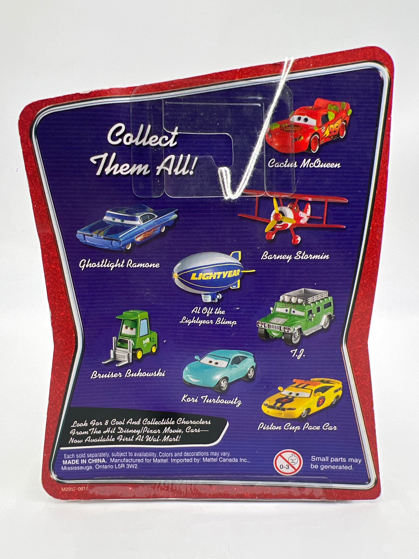 Disney Pixar The World Of Cars Barney Stormin 139i