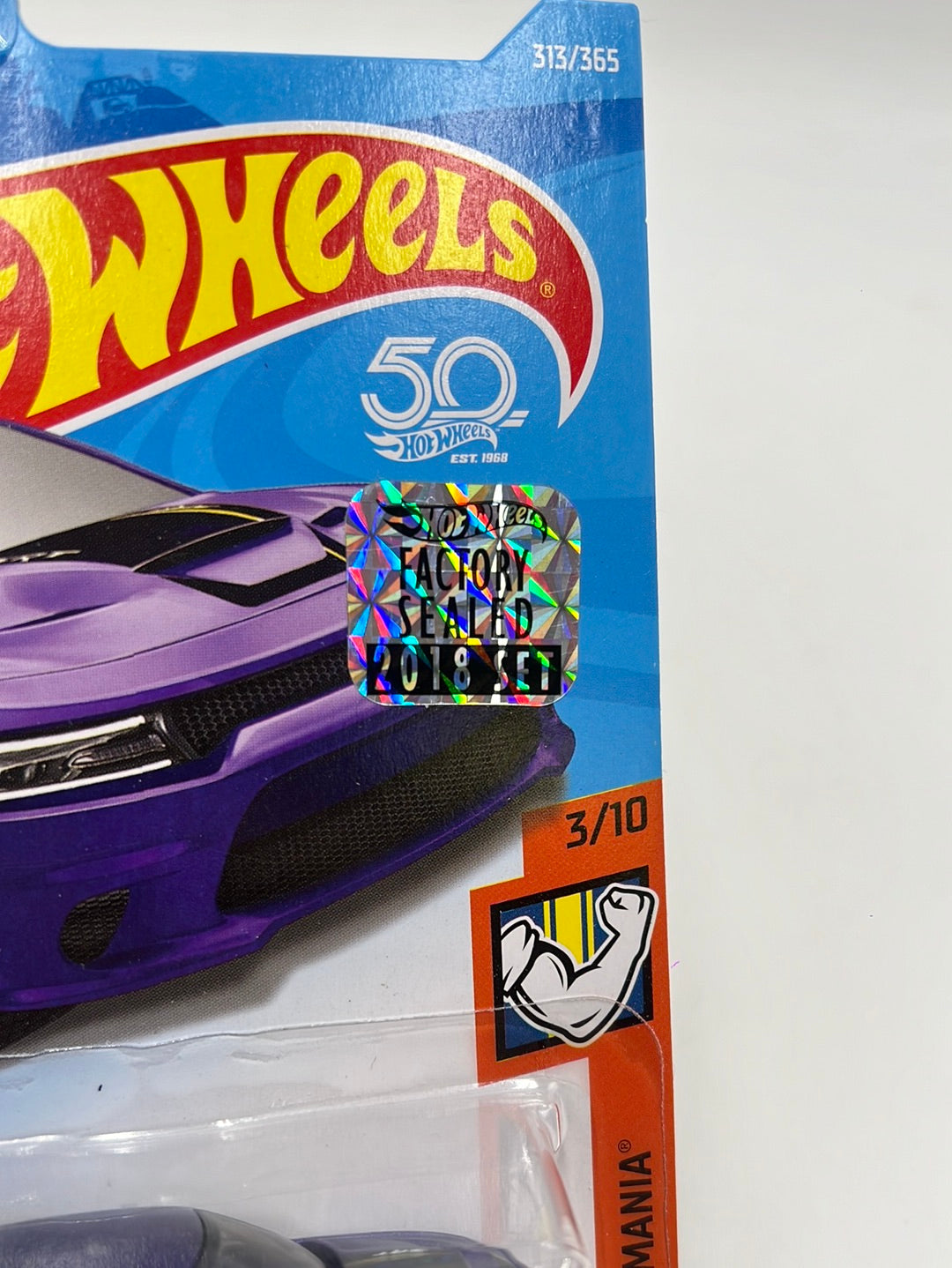 Hot Wheels 2018 #313 15 Dodge Charger SRT Factory Sealed 58E