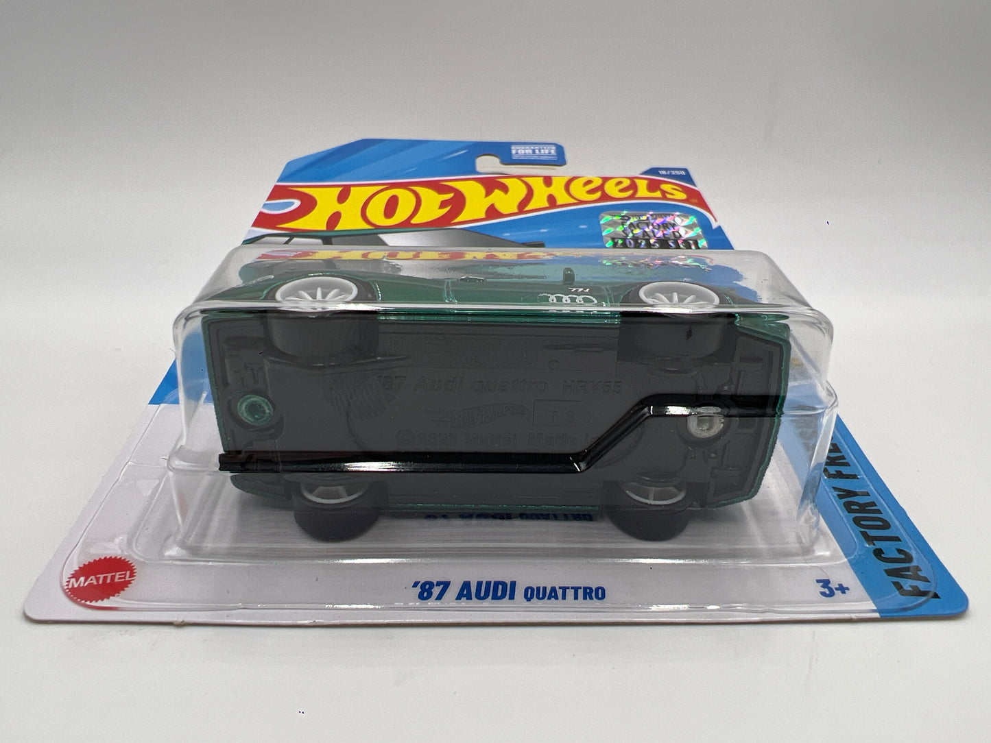 2025 Hot Wheels Factory Sealed Super Treasure Hunt #16 87 Audi Quattro Green W/Protector